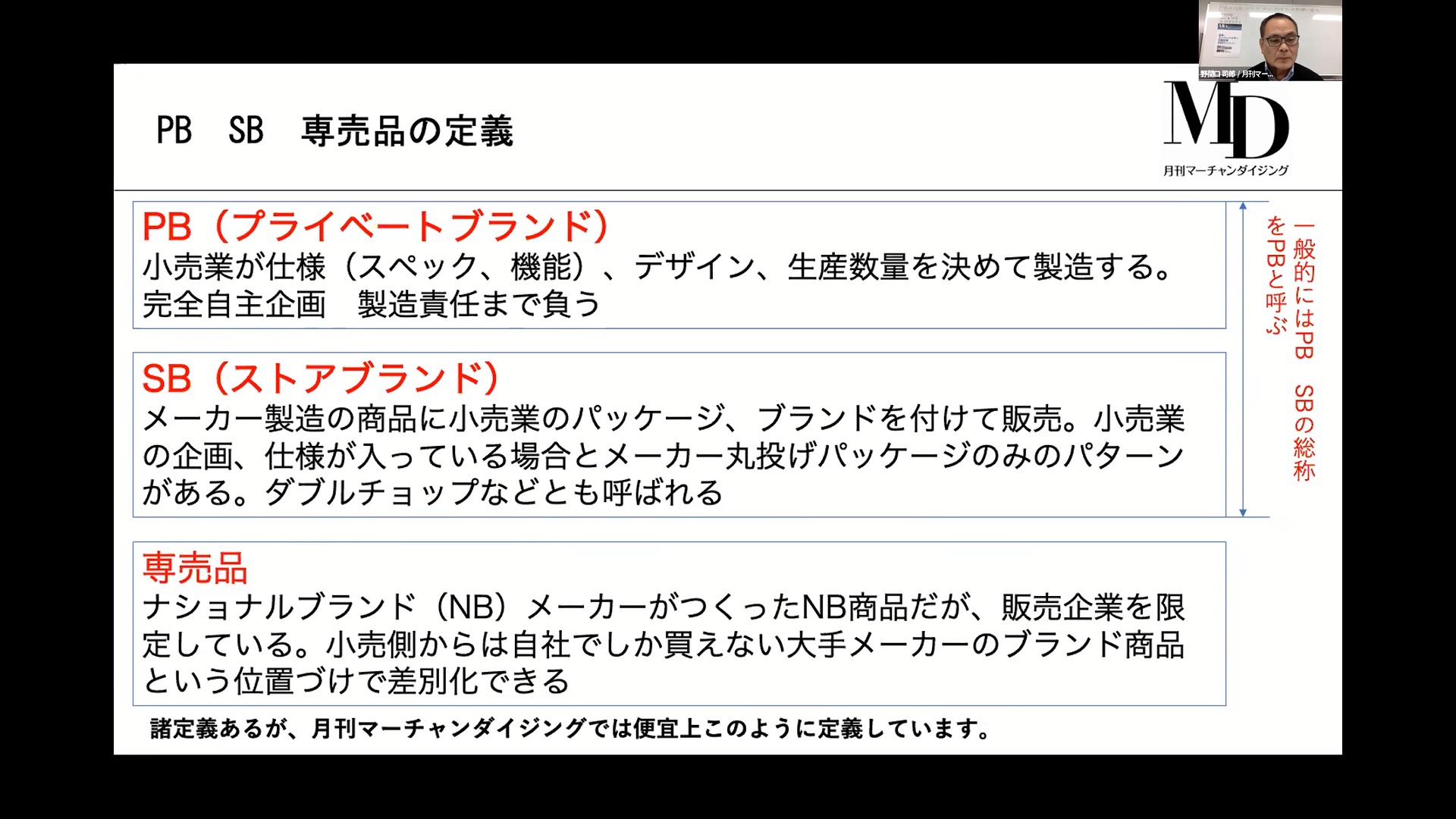 イベントレポート 小売業界誌編集長が語るドラッグストア 食品スーパーpb Nb開発事情 Md Next